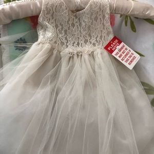 ⚡️NWT White Fancy Dress 9-12mo⚡️